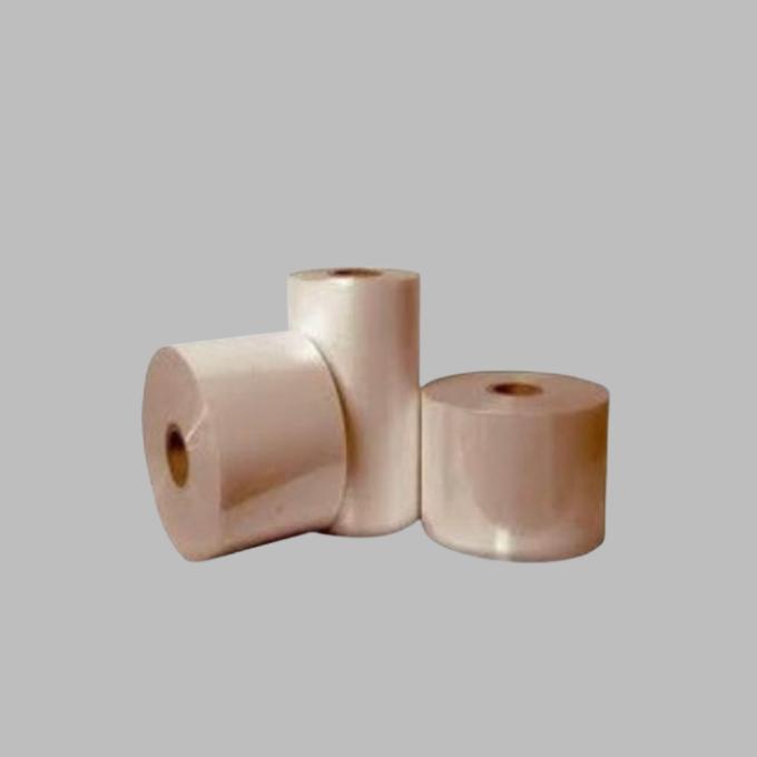 Bobina Tubular Transparente e Canela